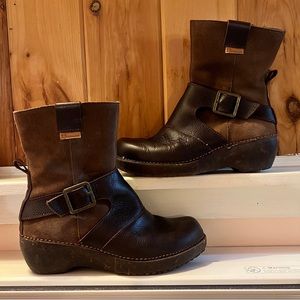 El Naturalista suede leather brown ankle boots size 38 women’s 7 nice style C77